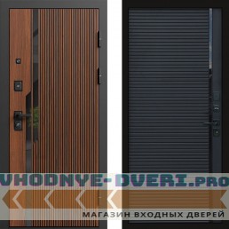 Входная дверь Флекс Бетон Porte black